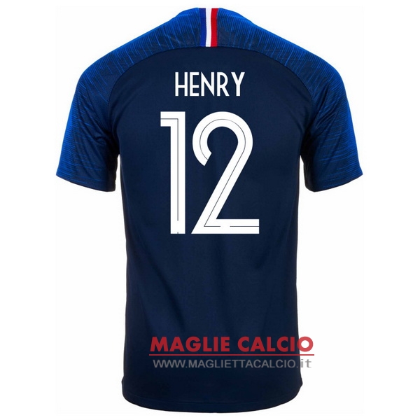 nuova maglietta francia 2018 henry 12 prima